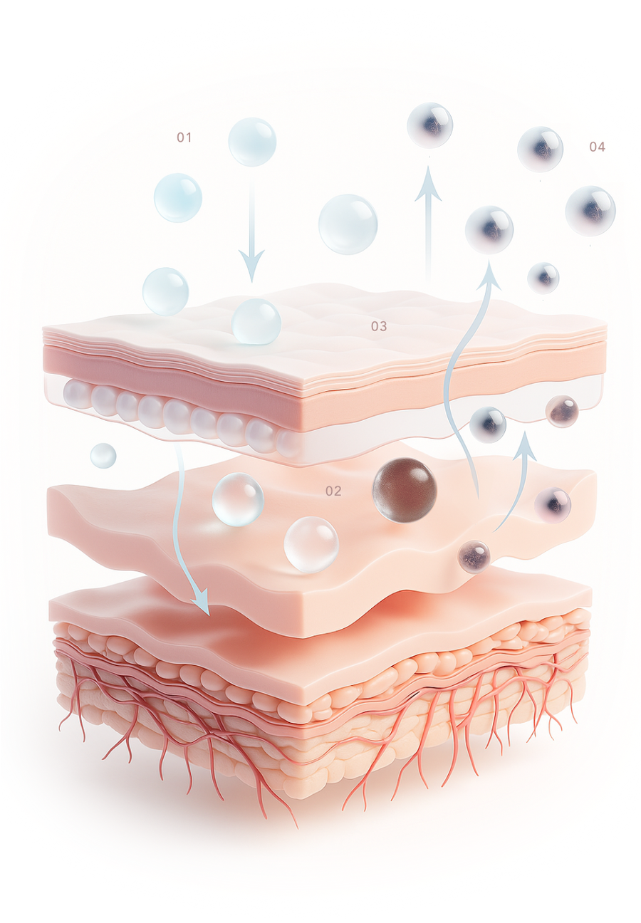 Skin Layers Diagram