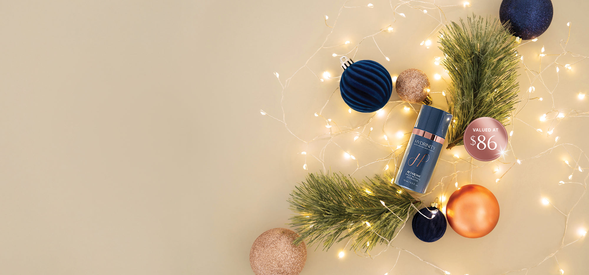 <b>Spend $125+</b><br>Receive a FREE travel <br>size RetaXome Daily <br>Retinal Hydrator