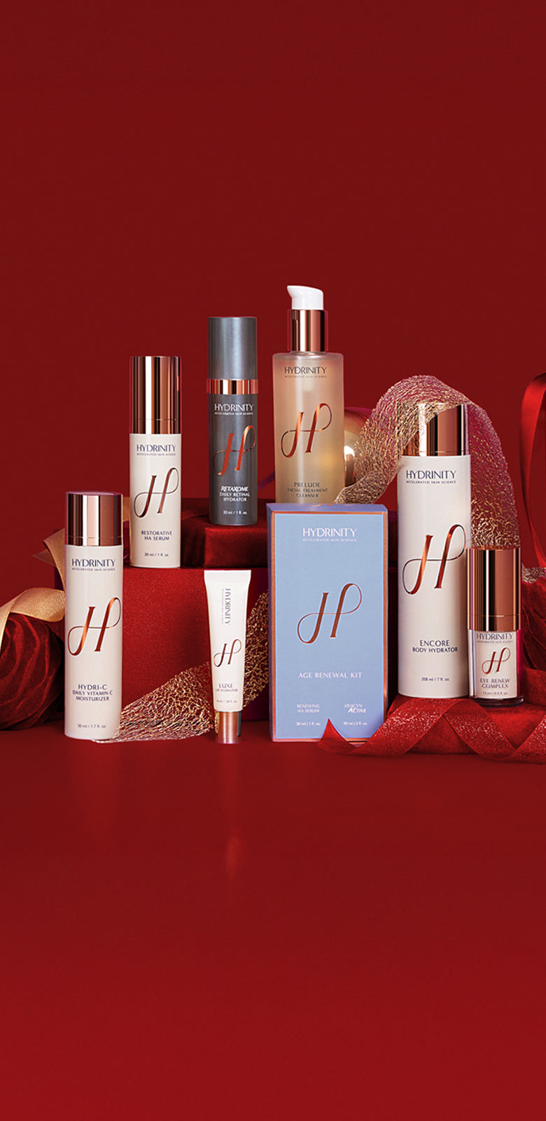 Supercharge your gifts.<br>Give Hydrinity.