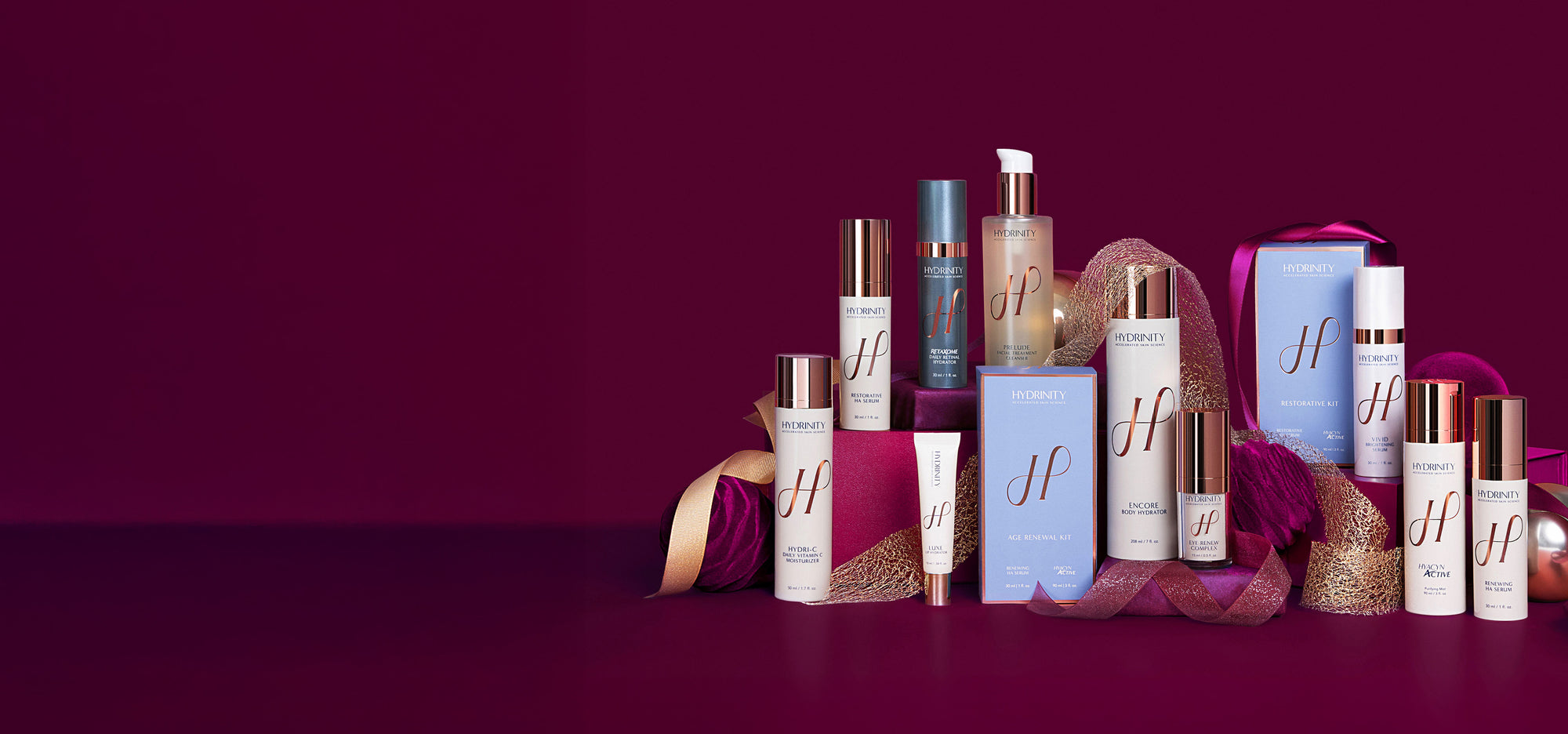 Supercharge your gifts.<br>Give Hydrinity.