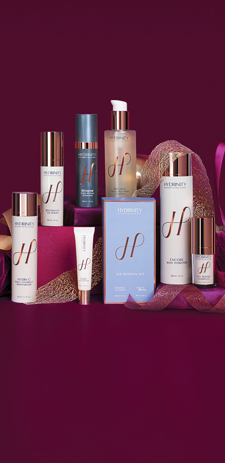 Supercharge your gifts.<br>Give Hydrinity.